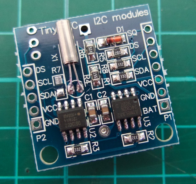 DS1307 real-time clock from PMD Way